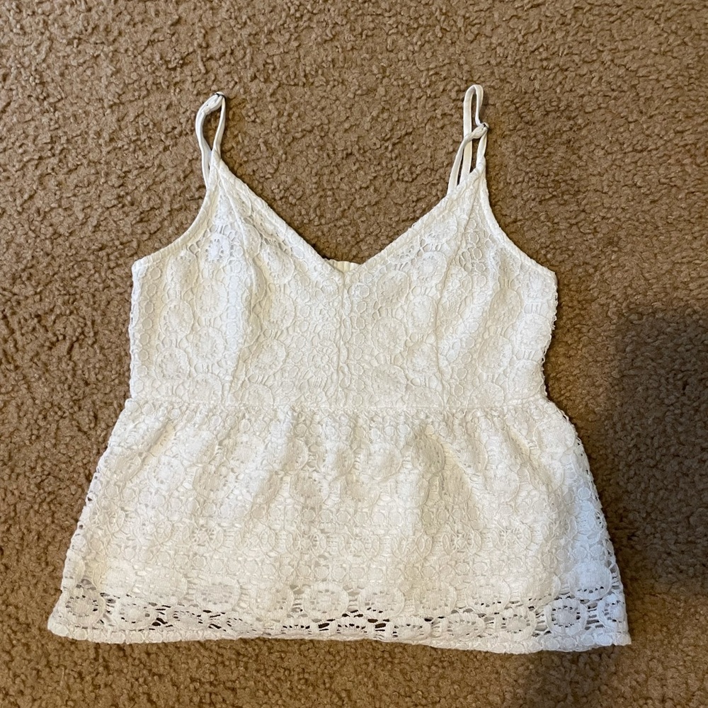 Abercrombie & Fitch Womens Lace Tank